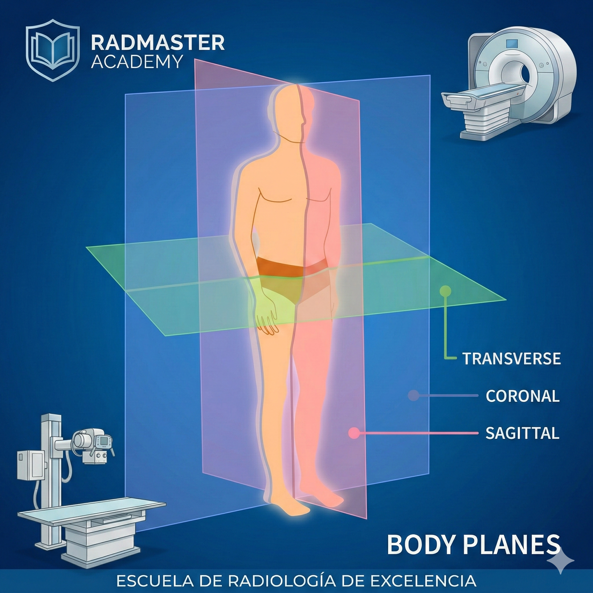Anatomía Radiológica Integral: Osea, Rx y Seccional